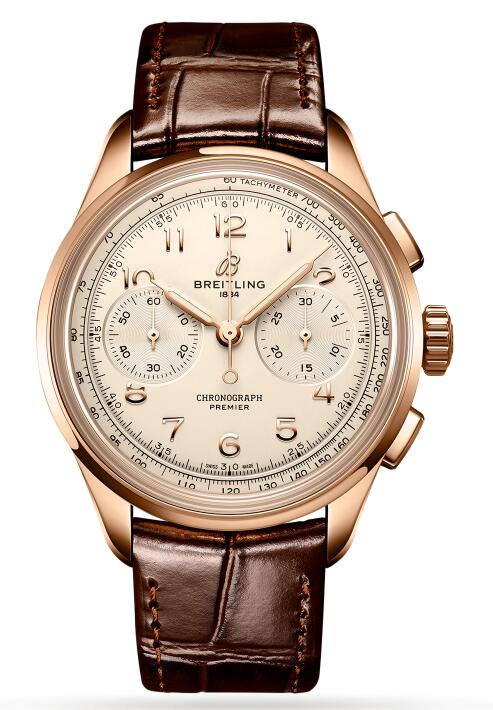 Best Breitling Premier Heritage B09 Chronograph 40 Red Gold Silver RB0930371G1P1 Replica Watch Best Breitling Premier Heritage B09 Chronograph 40 Red Gold Silver RB0930371G1P1 Replica Watch